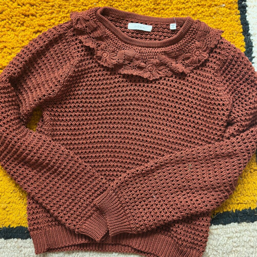 DÔEN SWEATER - RUST - Picture 2 of 4